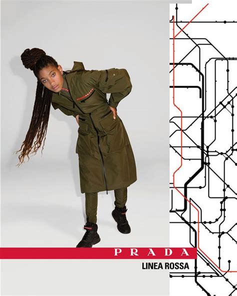 willow smith prada|Willow Smith Teases Prada Linea Rossa Fall/Winter 2019 with.